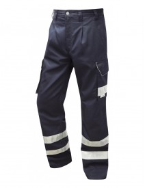 Leo CT02-NV Ilfracombe Cargo Trouser - Navy